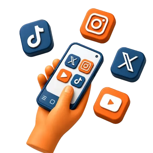 Unified View Across Instagram, Tiktok, X, and Youtube - KoderXpert