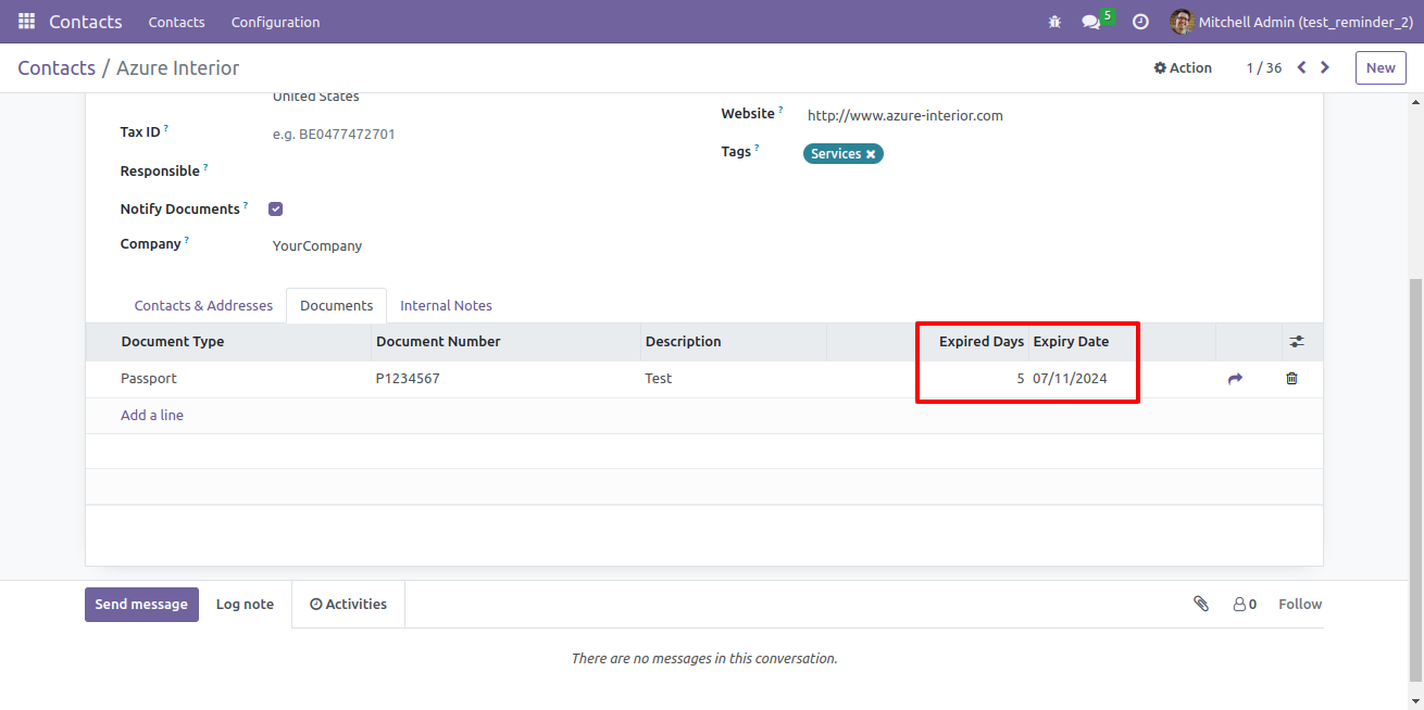 Add Expiry Date For Documents Screenshot