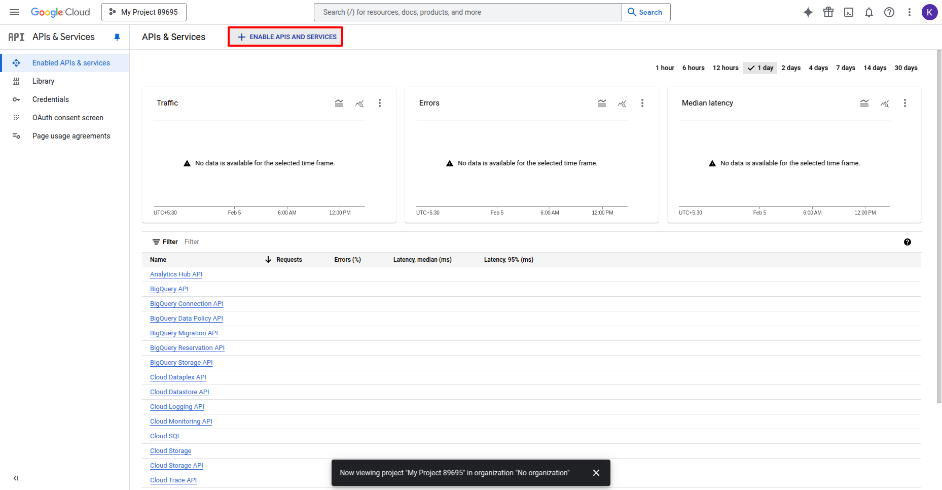 Steps to set up in Google