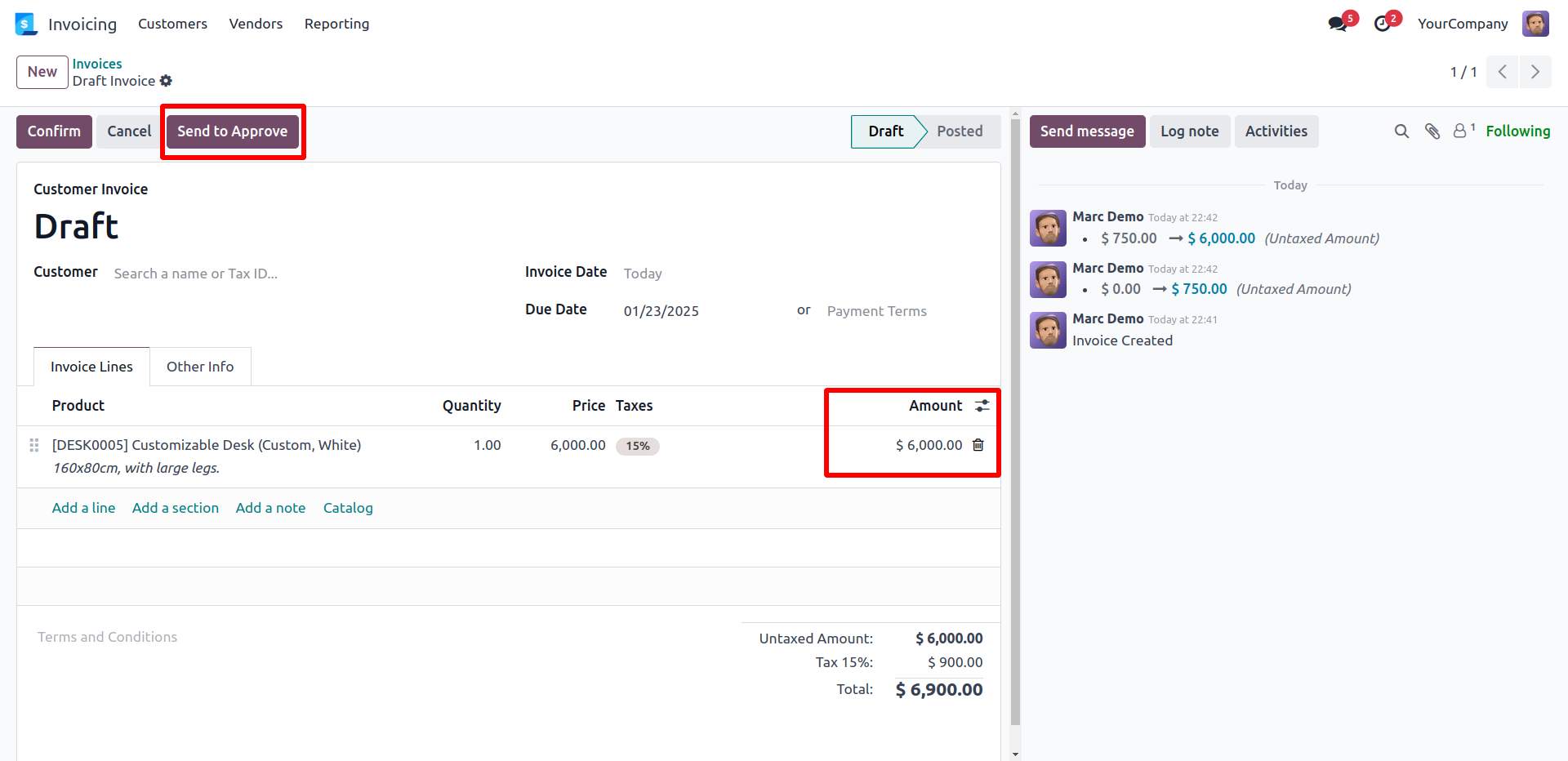 Display User Login Detail Screenshot