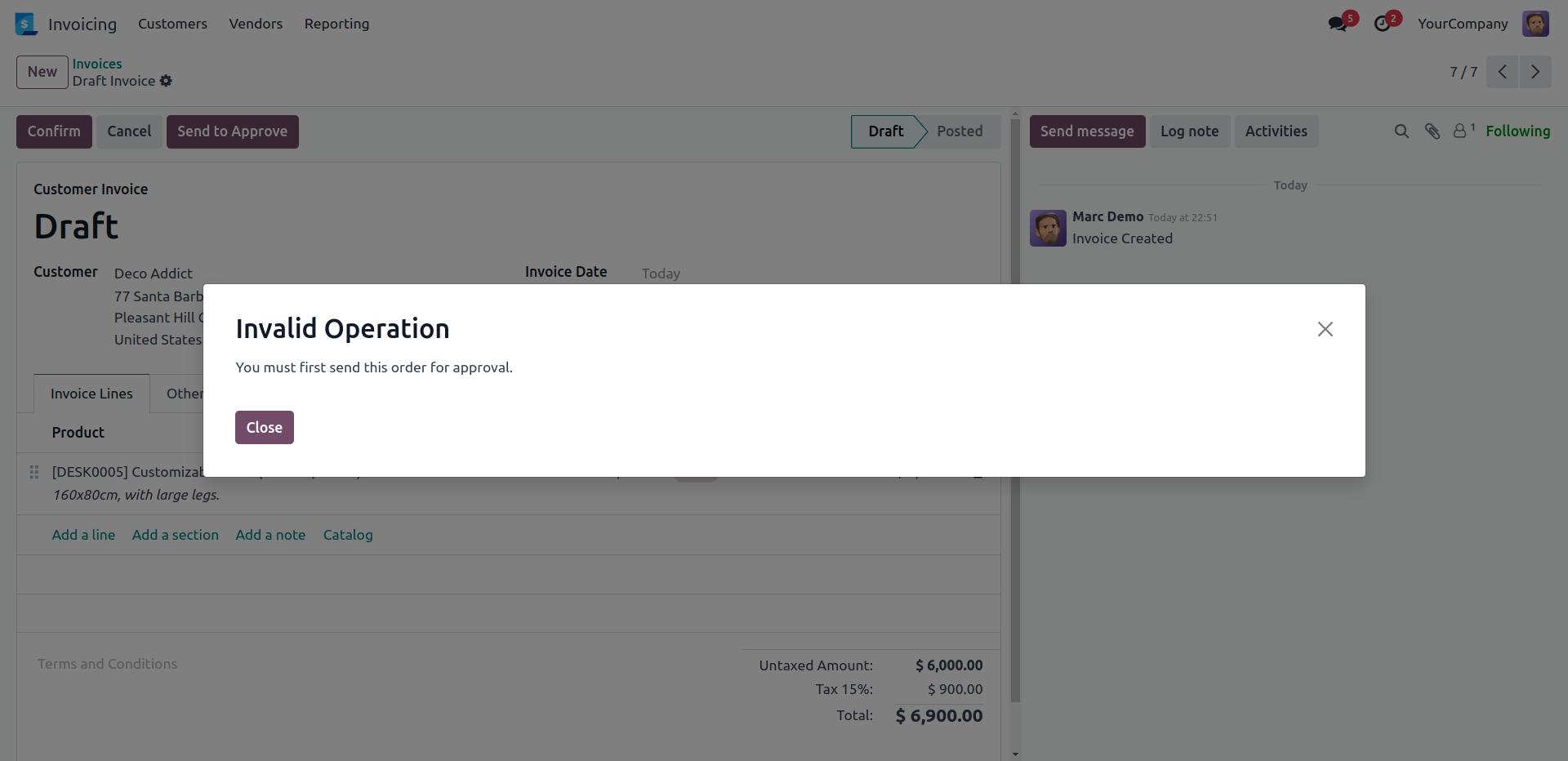 Display User Login Detail Screenshot