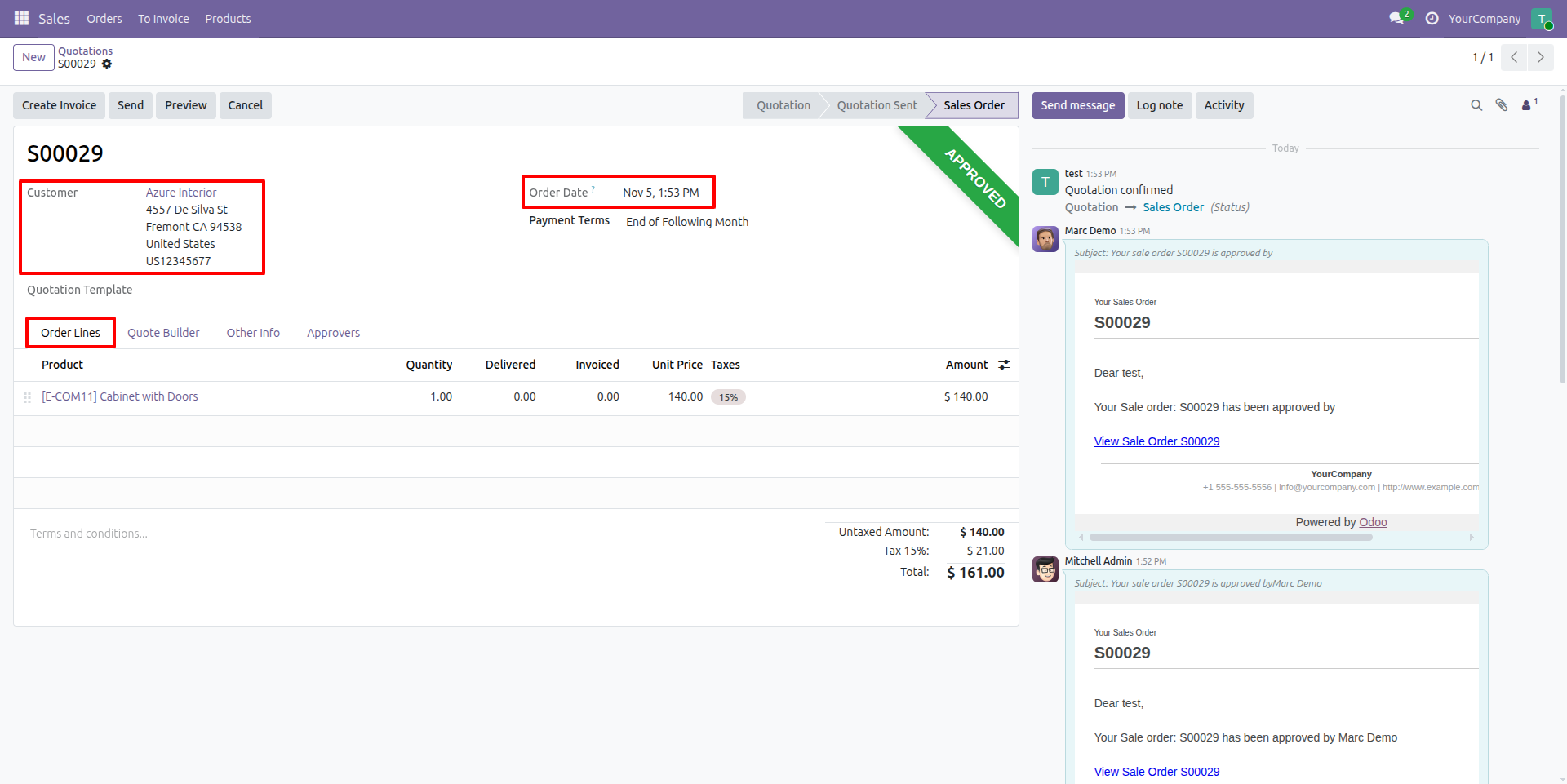 Display User Login Detail Screenshot