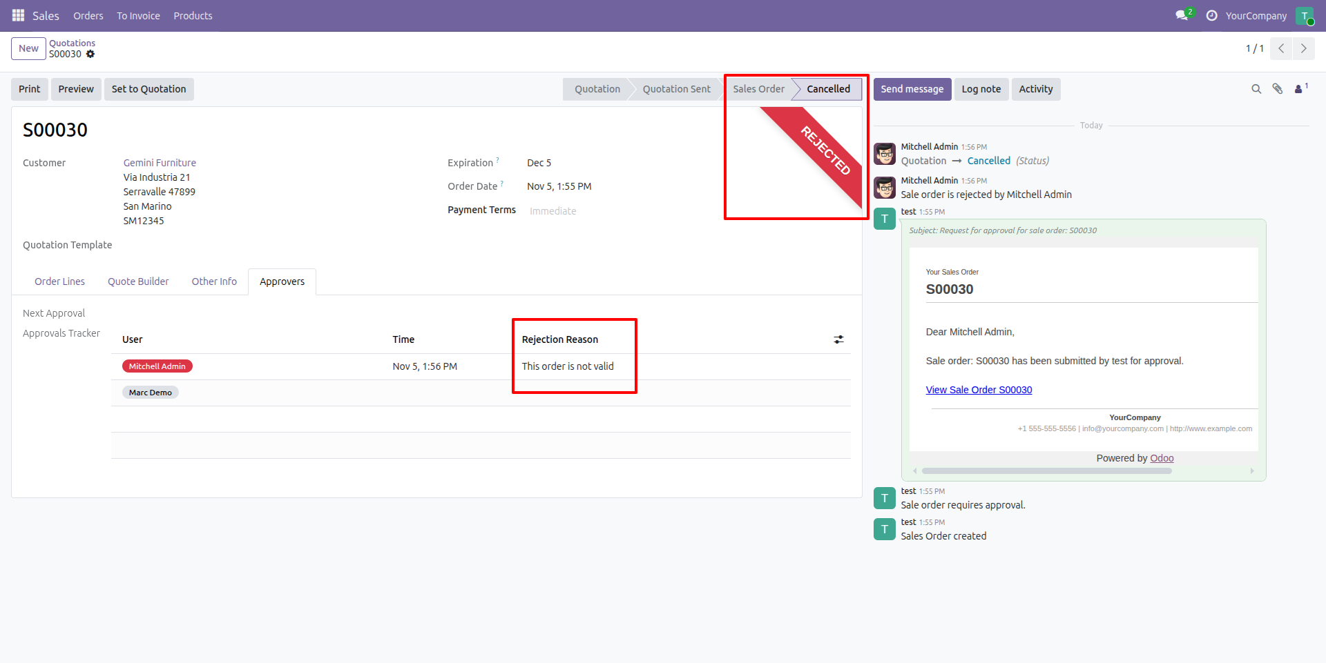 Display User Login Detail Screenshot
