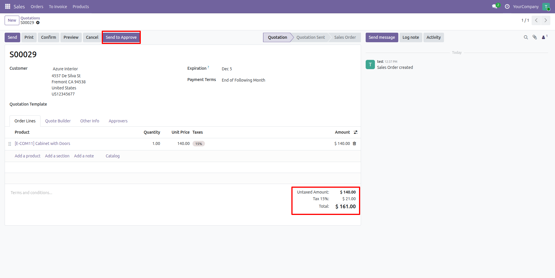 Display User Login Detail Screenshot