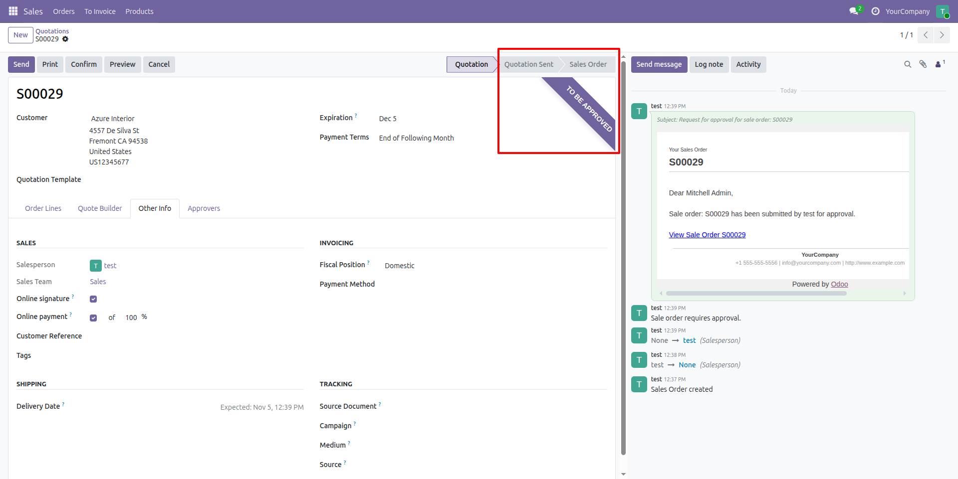 Display User Login Detail Screenshot