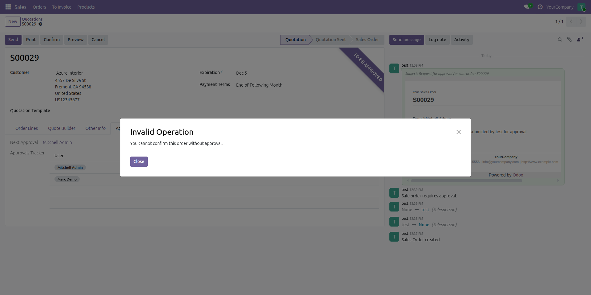 Display User Login Detail Screenshot