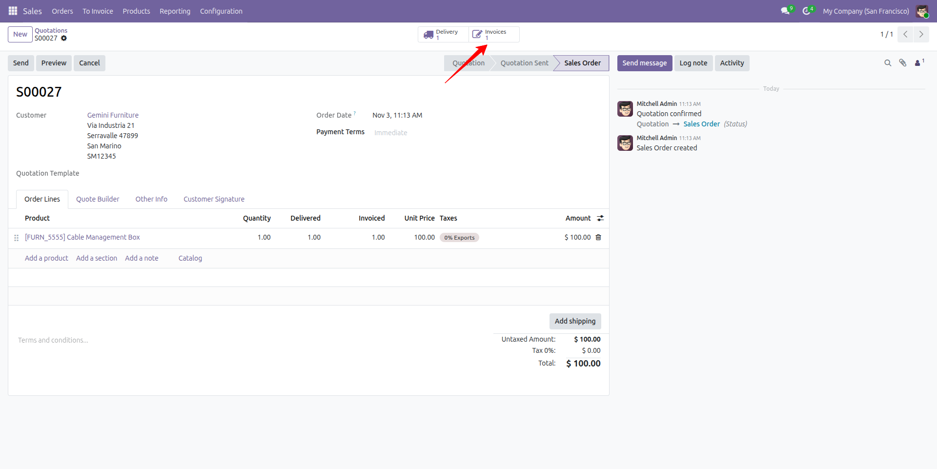Display User Login Detail Screenshot