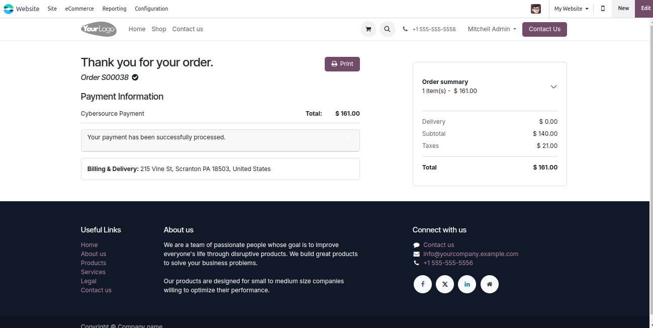 Display User Login Detail Screenshot