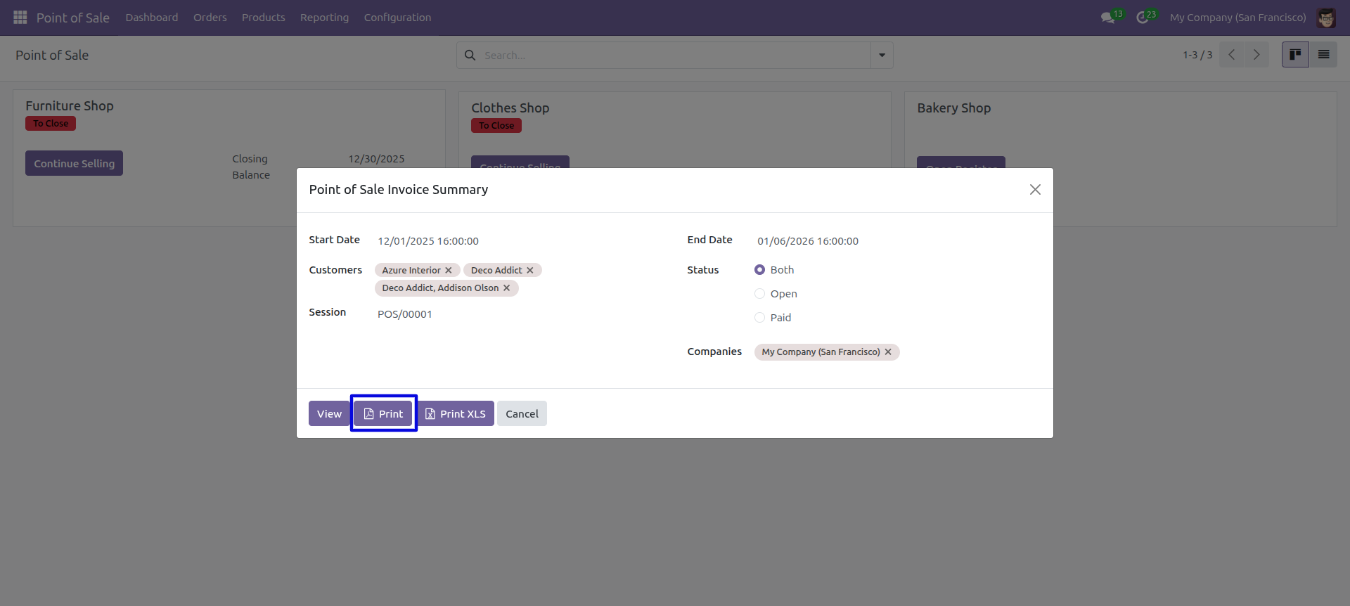Customer POS Analysis Group By