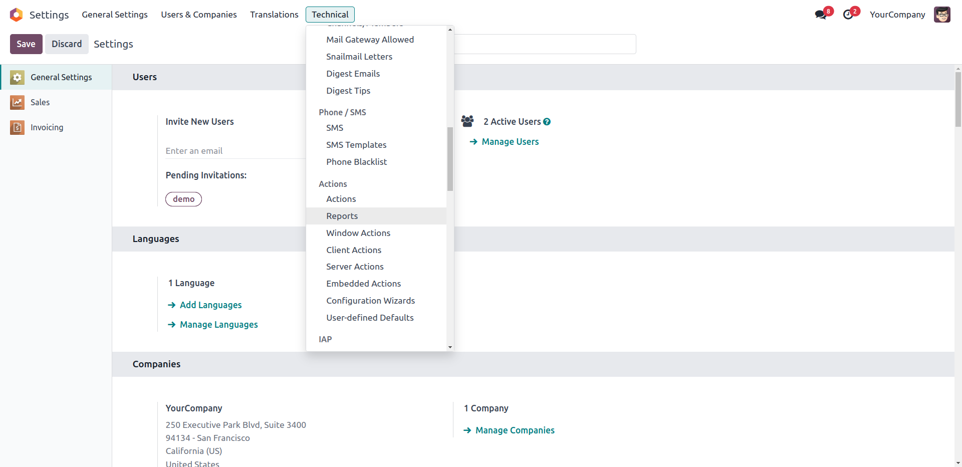 Display User Login Detail Screenshot