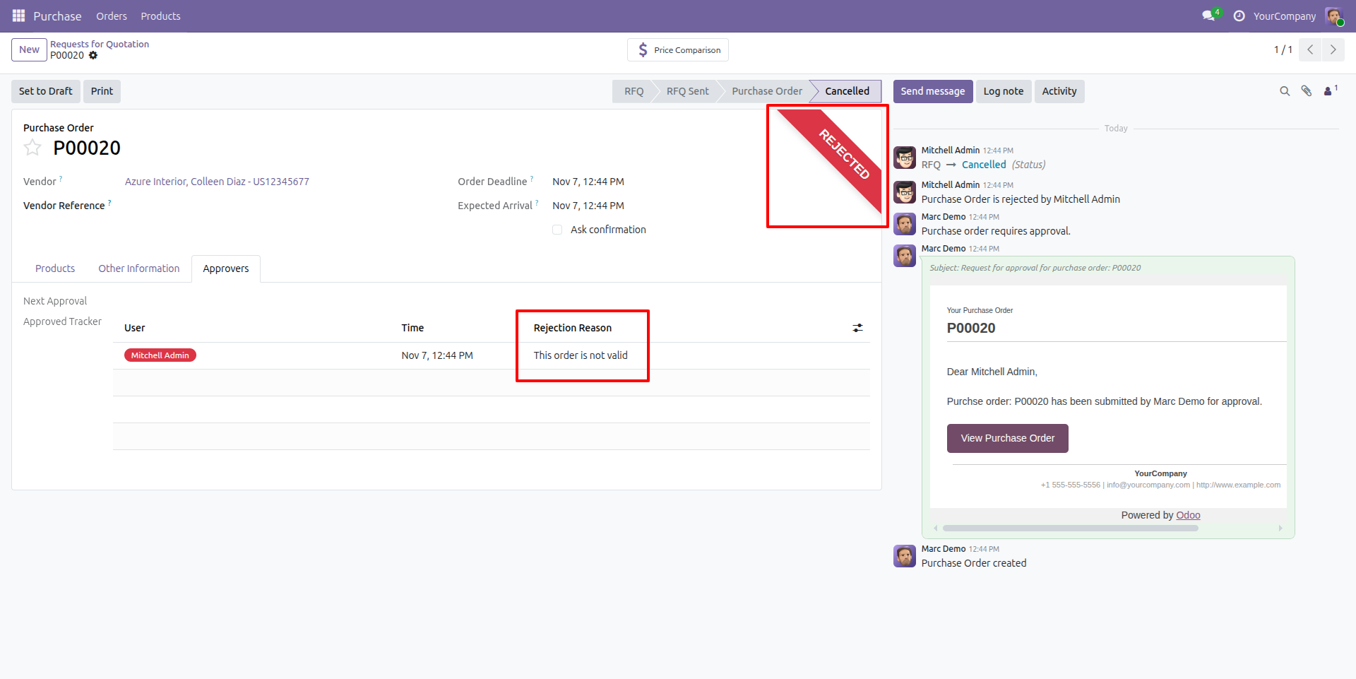 Display User Login Detail Screenshot