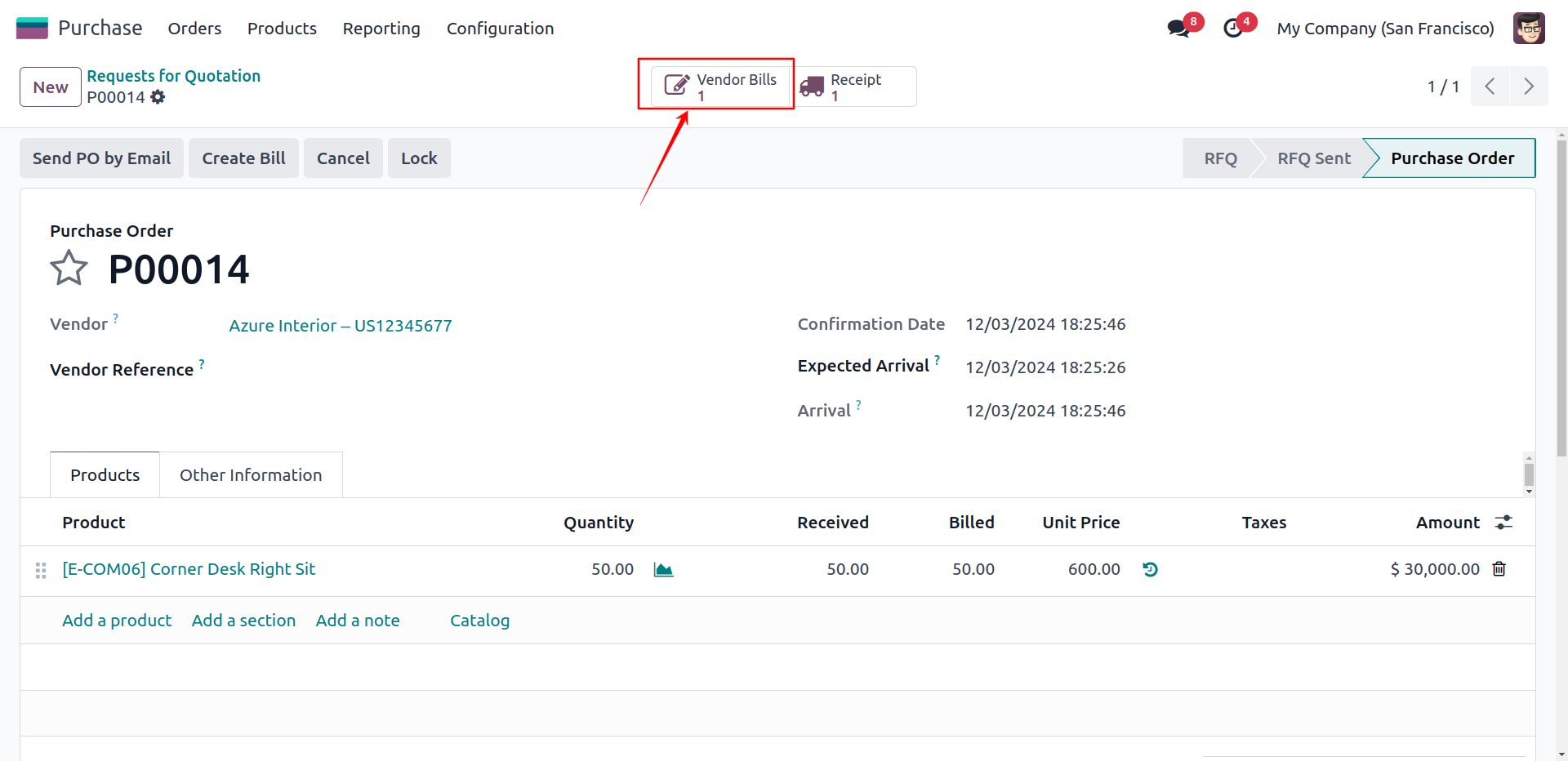 Display User Login Detail Screenshot