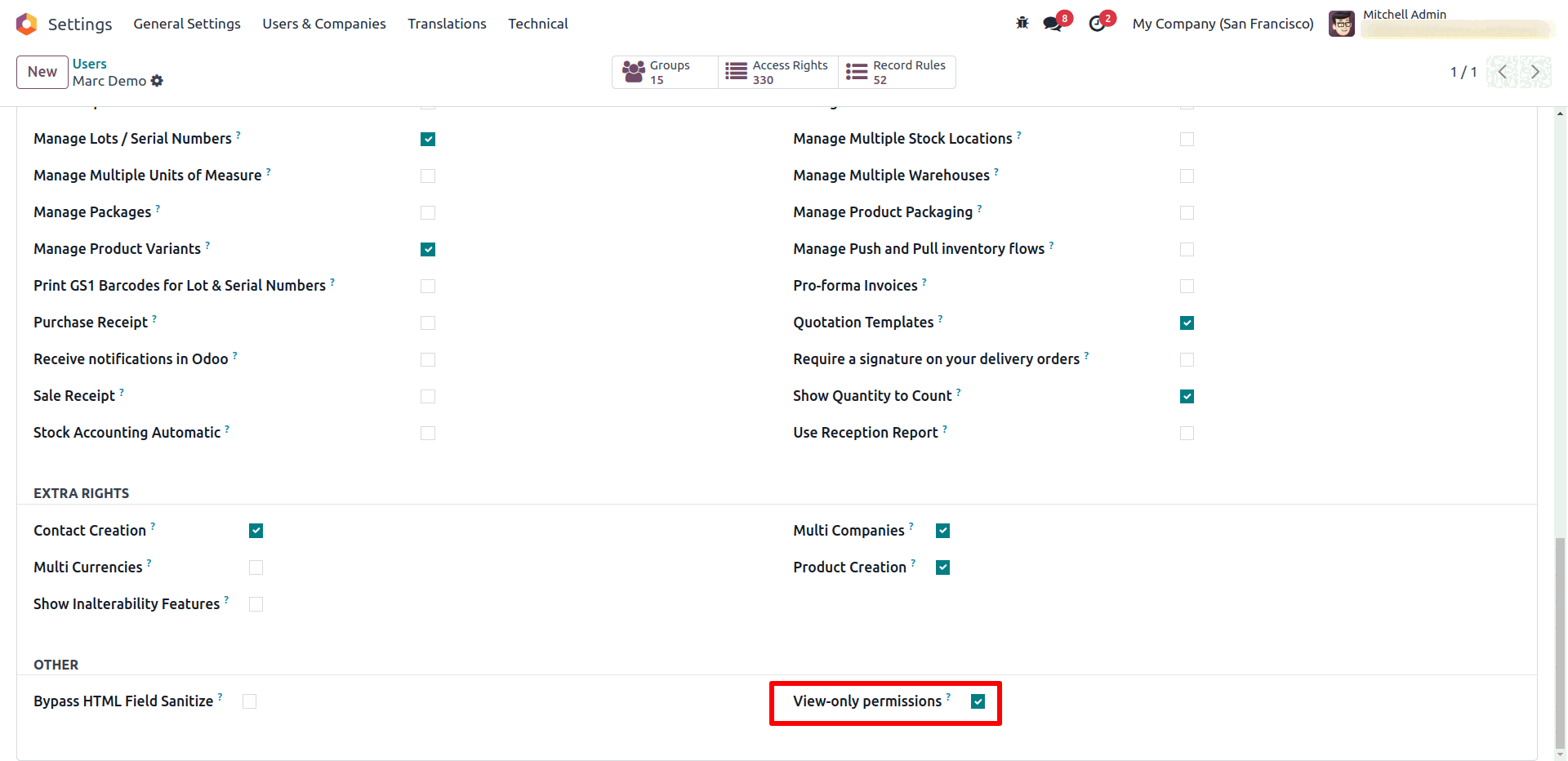 Access Management Features