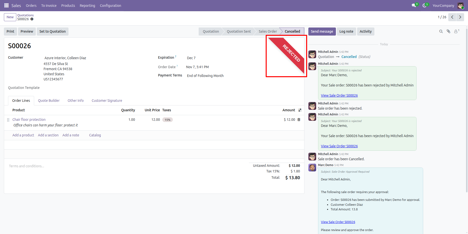 Display User Login Detail Screenshot