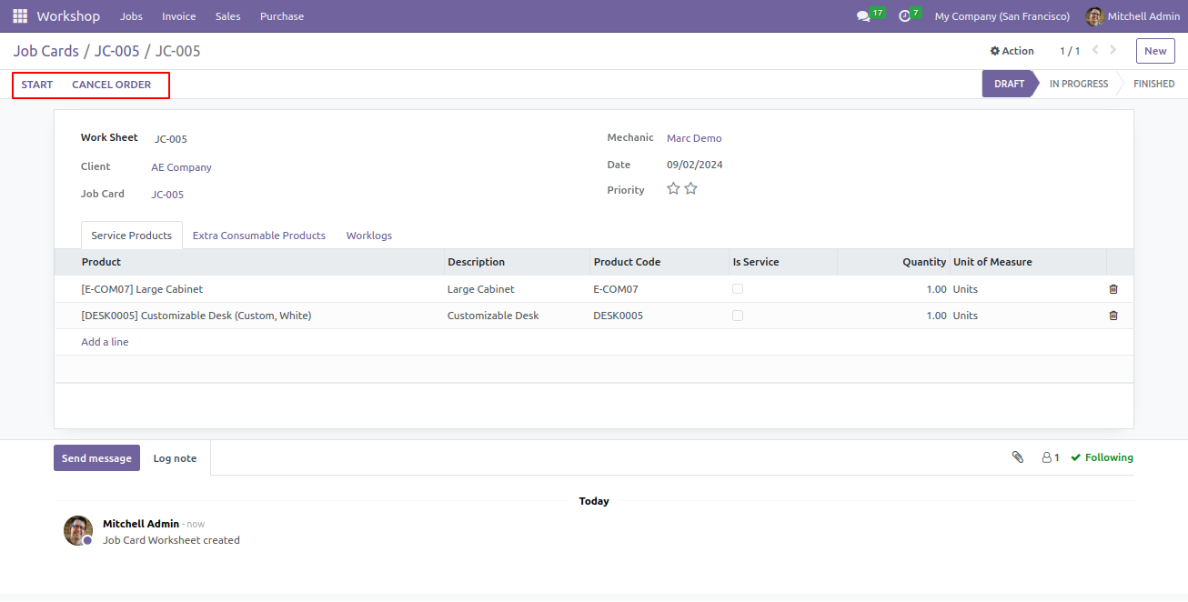Display User Login Detail Screenshot