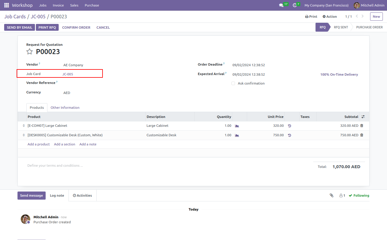 Display User Login Detail Screenshot