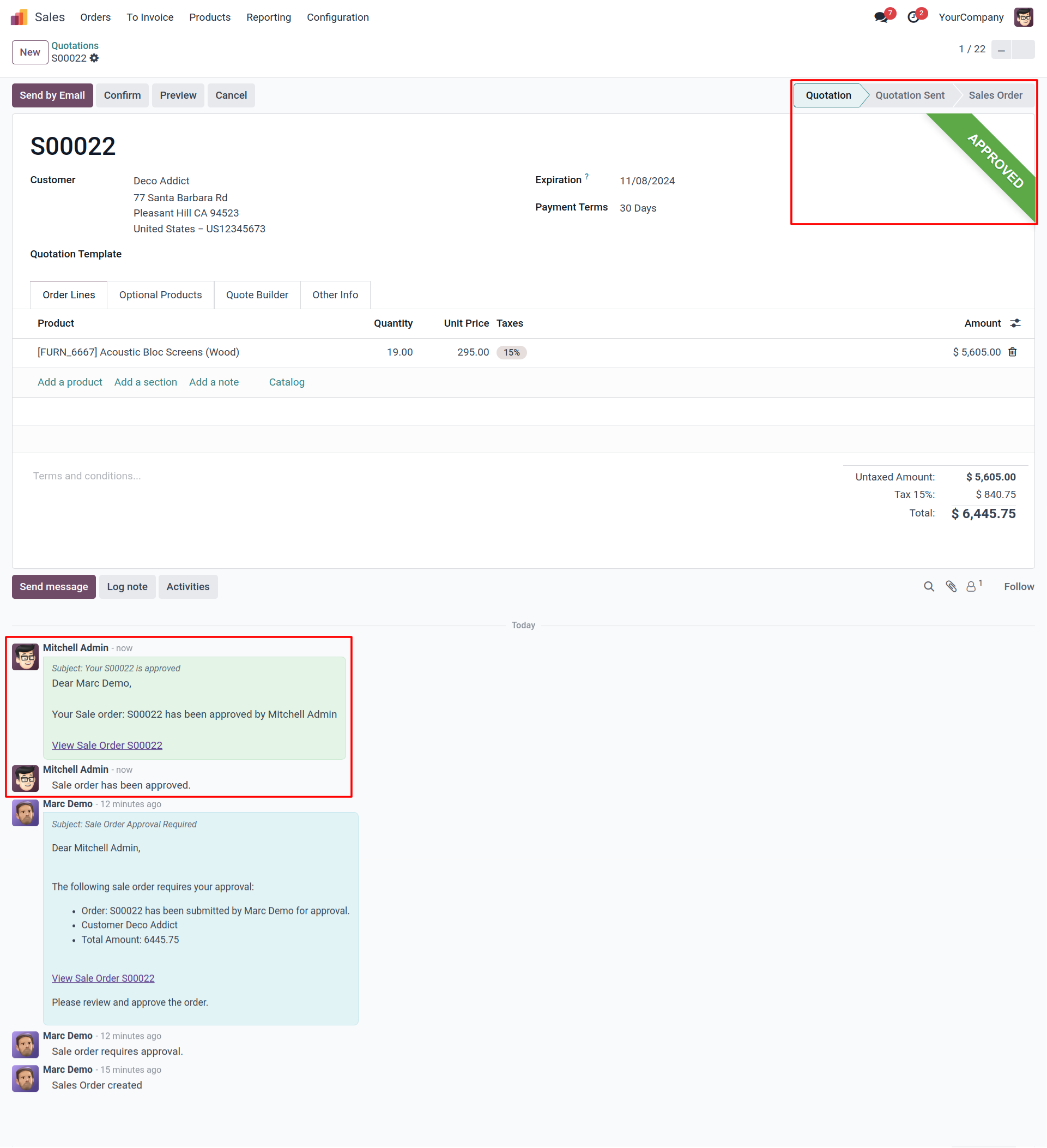 Display User Login Detail Screenshot