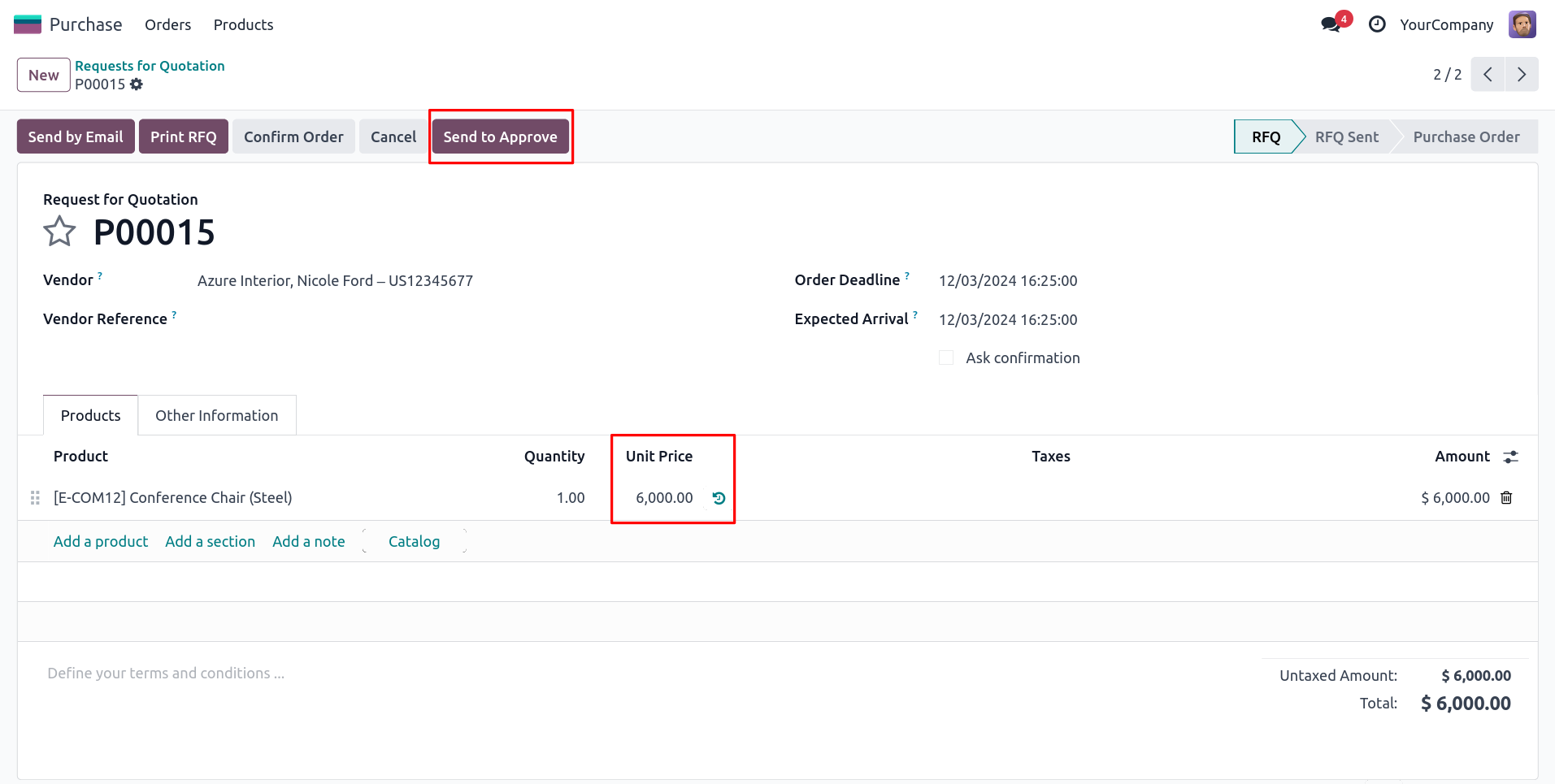 Display User Login Detail Screenshot