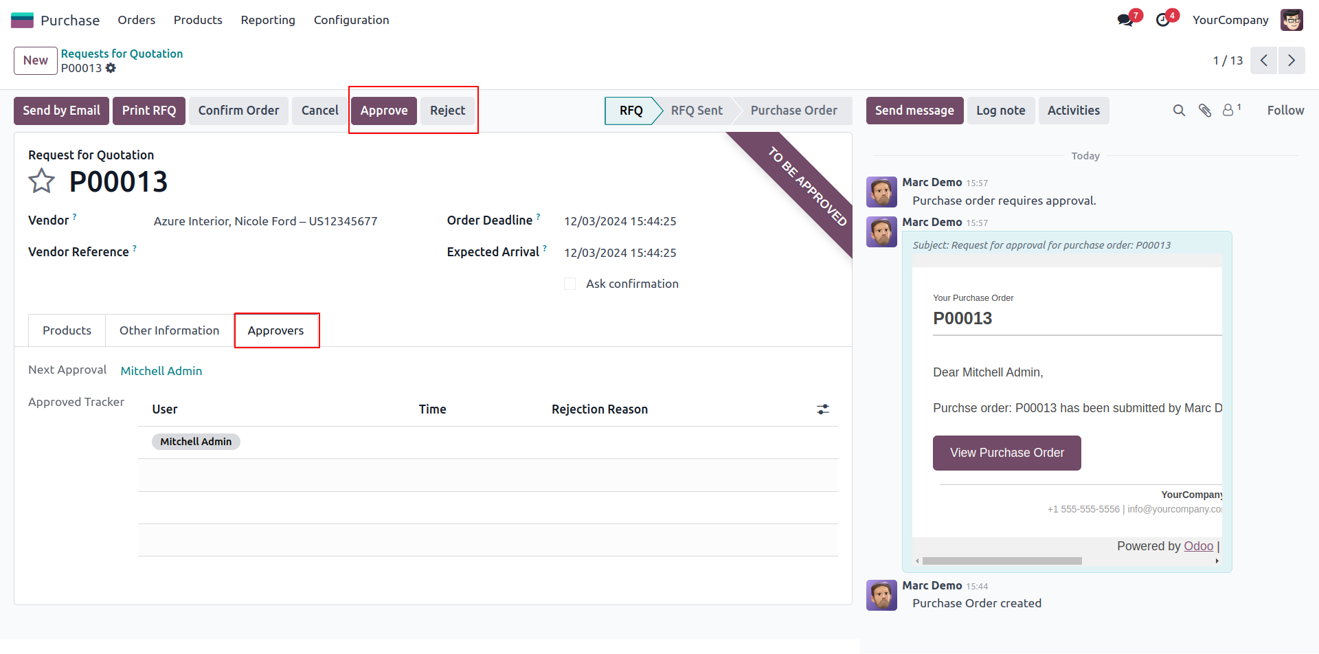 Display User Login Detail Screenshot