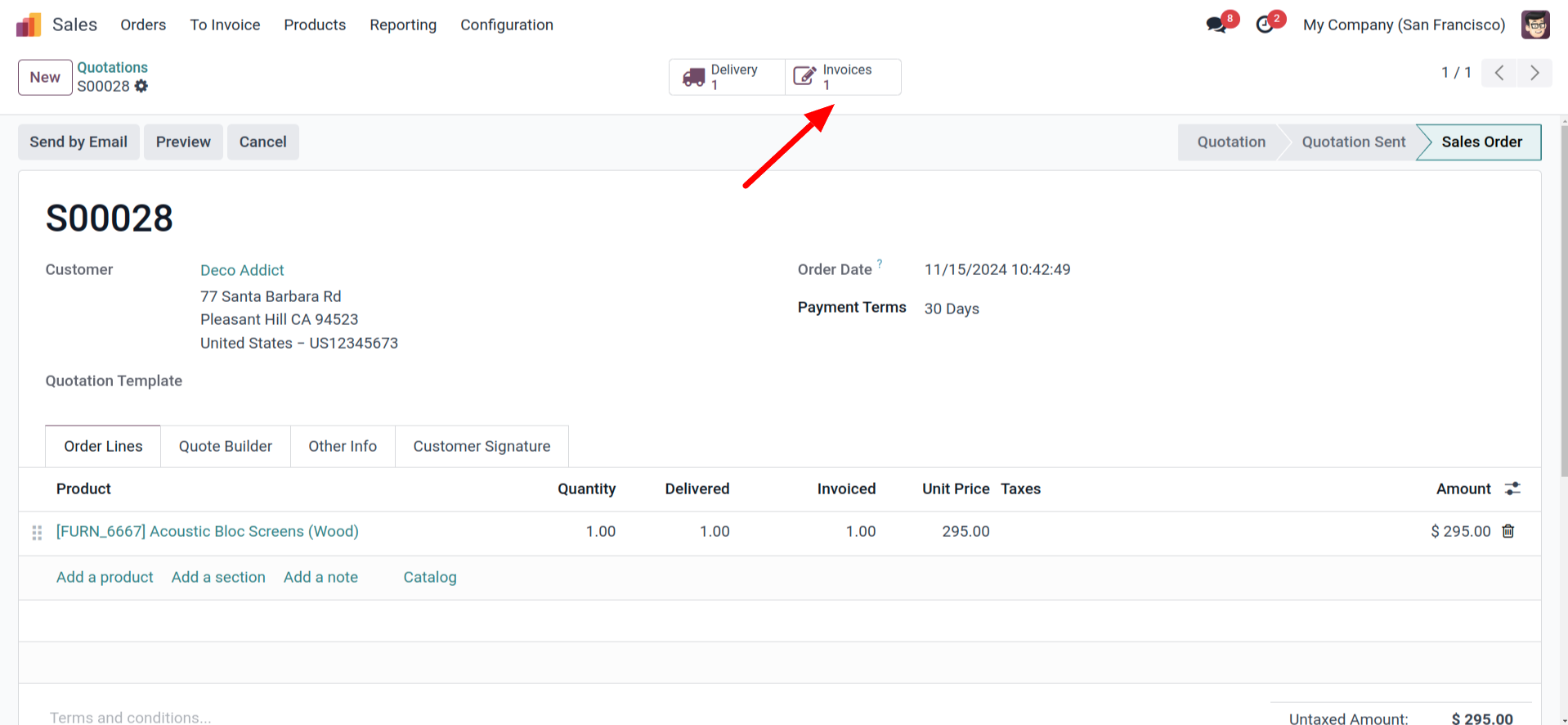 Display User Login Detail Screenshot
