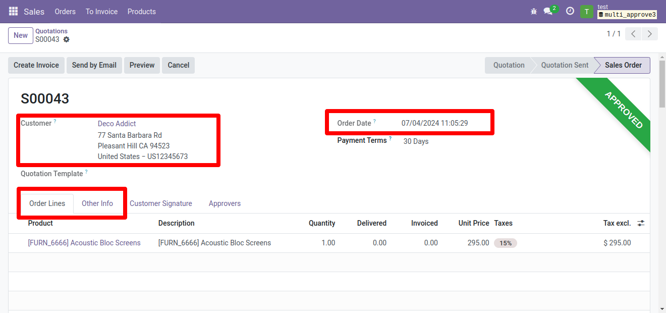 Display User Login Detail Screenshot