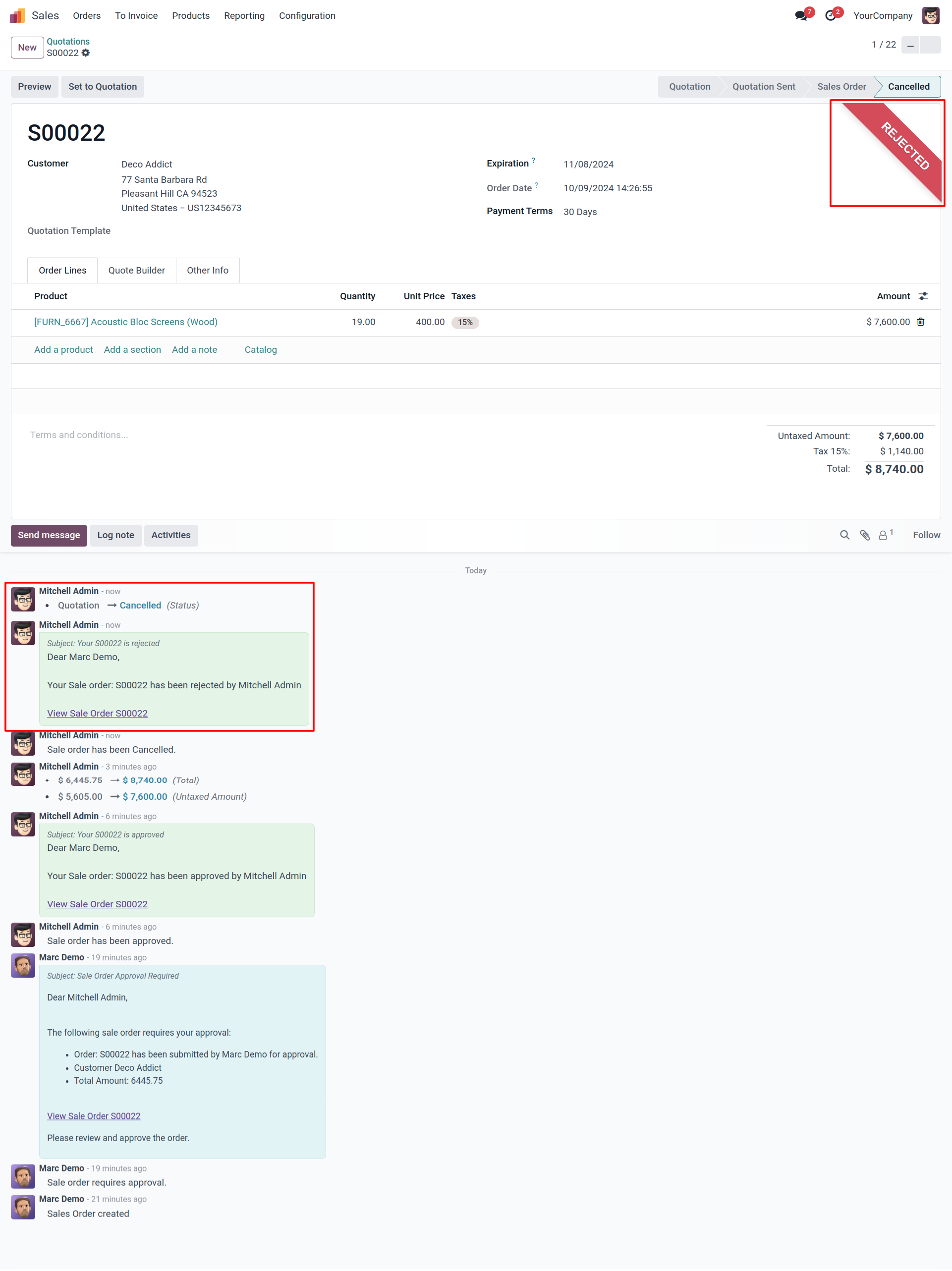 Display User Login Detail Screenshot