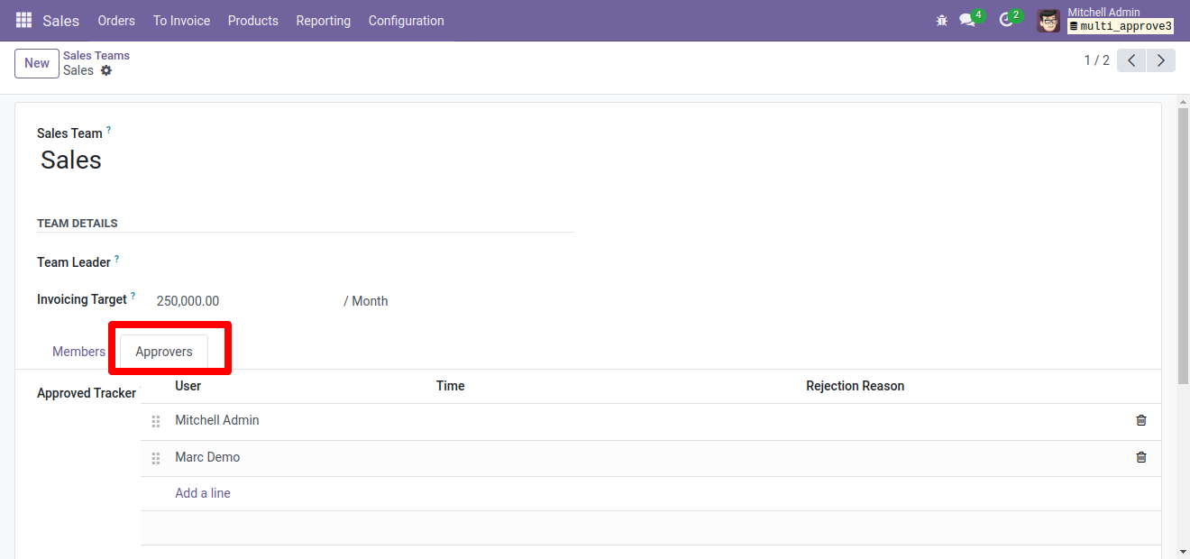 Display User Login Detail Screenshot