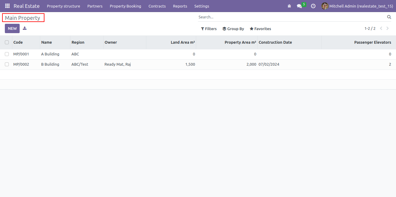 Show All Main Property Screenshot