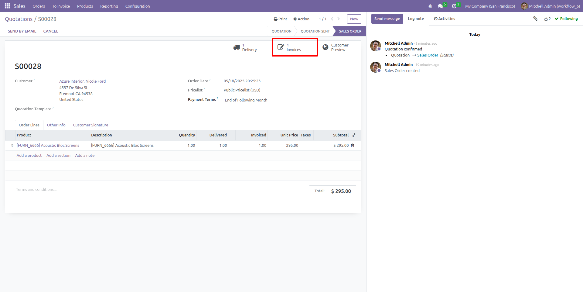 Display User Login Detail Screenshot