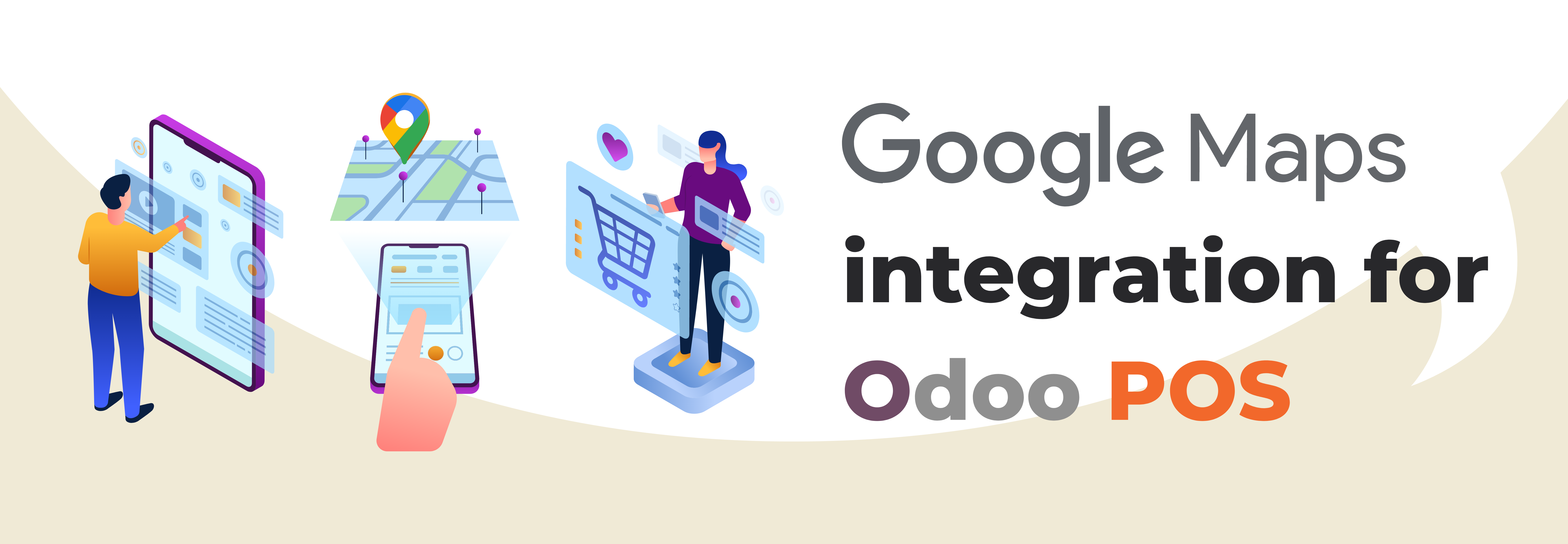 Odoo POS Integration of Google Maps Allows Customers to Locate Products: Detect Customer Location with Odoo POS