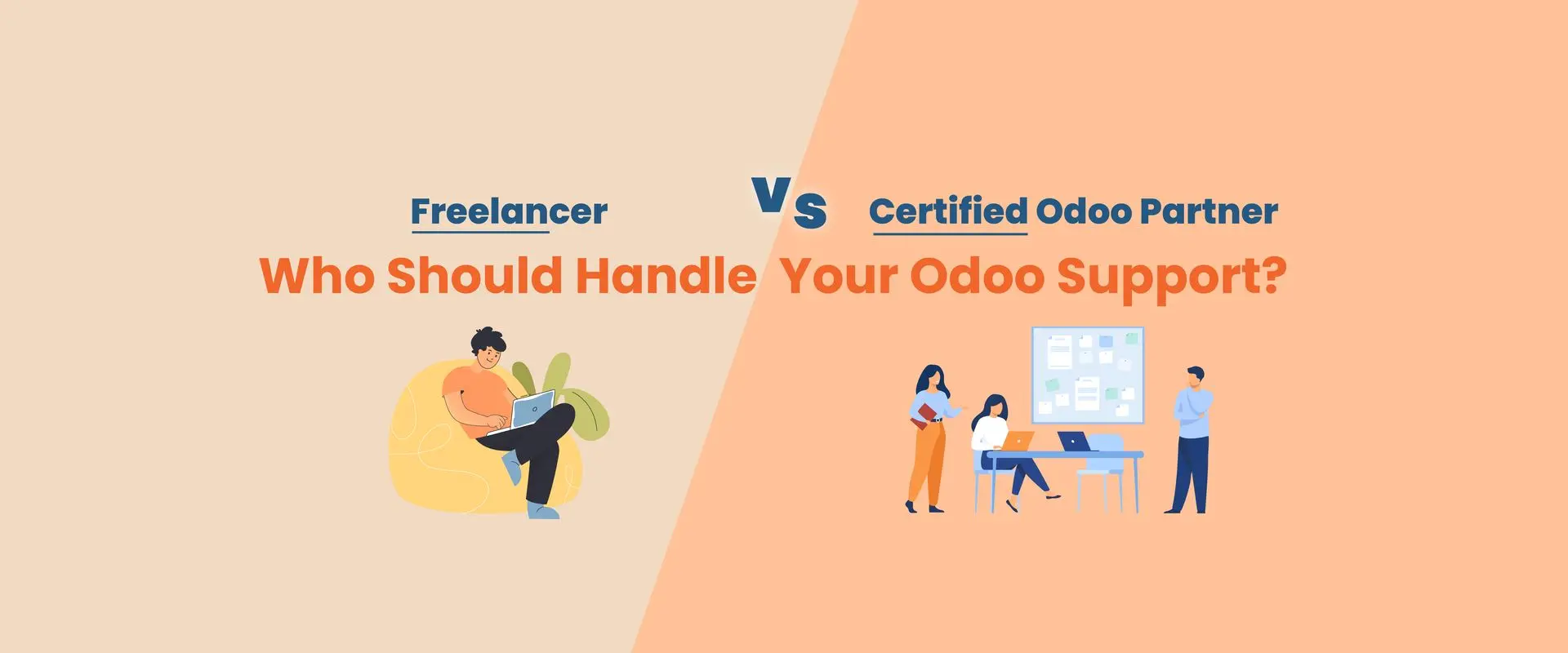 Freelancer vs. Certified Odoo Partner: Who Should Handle Your Odoo Support?