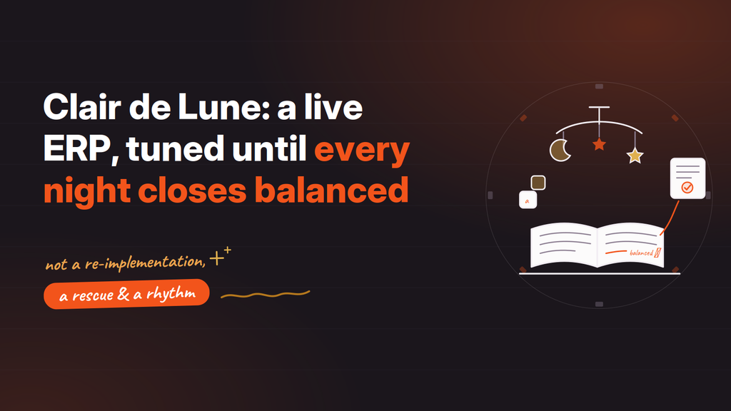 Supporting Business Continuity with Odoo Support & Accounting Optimization for Clair de Lune