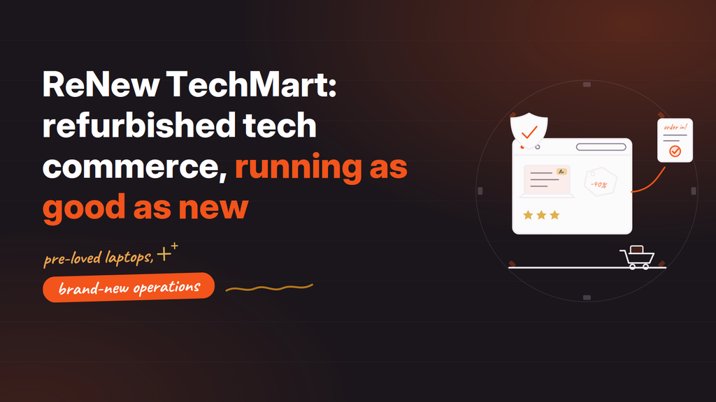 Renew techmart refurbished tech ecommerce odoo case study