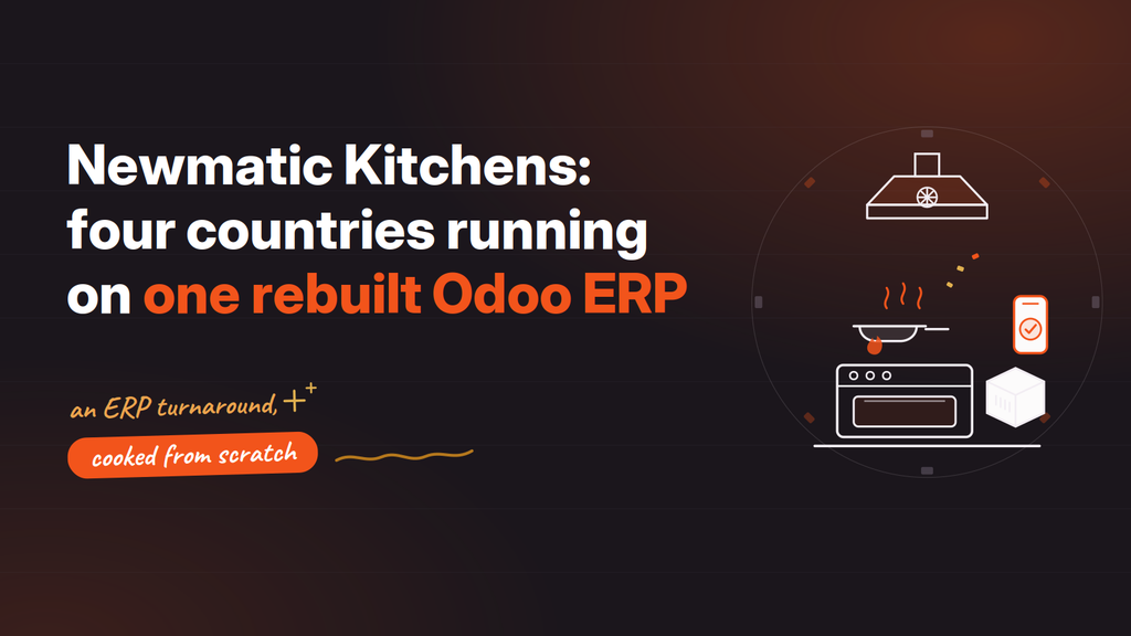 Streamlining Global Kitchen Equipment Operations with Odoo ERP for Newmatic Kitchens