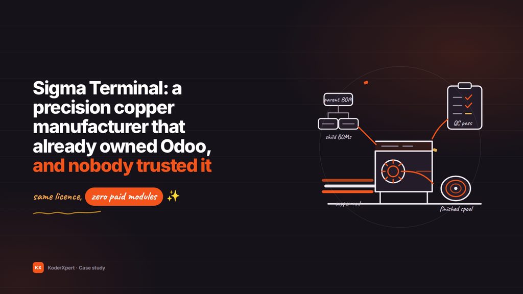 Transforming Manufacturing Operations at Sigma Terminal with Odoo